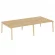 Рабочая станция ONIX WOOD OW.D.RS-4.4.8 Тиквуд Светлый/Светлый Рабочая станция ONIX WOOD OW.D.RS-4.4.8 Тиквуд Светлый/Светлый_202466