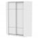 Шкаф-купе YA-230х1400-718-1(Белый-D4D4)_345802