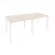 Стол переговорный (2 столешницы) ONIX O.MP-PRG-2.1 Денвер Светлый/Белый_241115