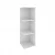 Модуль приставной 3 ячейки LOCKER plus LK.PM-3 Белый Модуль приставной 3 ячейки LOCKER plus LK.PM-3 Белый_239632
