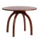 Стол THONET (mod.T9108) дерево вяз, 100х75 см, Темный Орех (№5) Стол THONET (mod.T9108) дерево вяз, 100х75 см, Темный Орех (№5)_576333