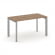 Стайл Проджект Стол письменный SN-59P.SP-011 Дуб Табак/Металл Серый/Серебро Заглушка 980*700*750 _3815000