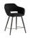 Стул полубарный Саймон ПЛ велюр Черный_230889