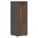 Шкаф-колонка с глухой средней дверью EDIS EMCS 42.1 Дуб Денвер темный Черный Мокко_3666663