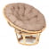 Кресло PAPASAN ECO/ПАПАСАН ЭКО P115-1/SP STD /c подушкой, ремешками/ Natural (натуральный), экошерсть Коричневый, 1811-5 Кресло PAPASAN ECO/ПАПАСАН ЭКО P115-1/SP STD /c подушкой, ремешками/ Natural (натуральный), экошерсть Коричневый, 1811-5_570765
